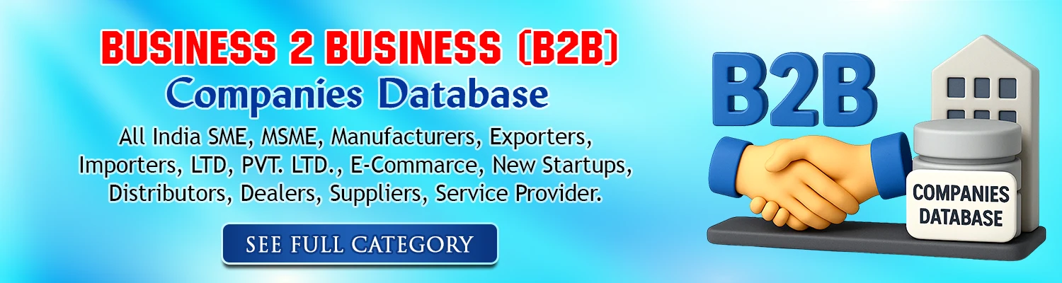 Indian B2B Database Provider
